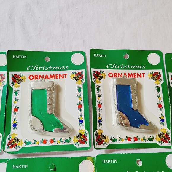 Lot of 15 Vintage 1980s New in Package Hartin Christmas Ornaments - Picture 1 of 9